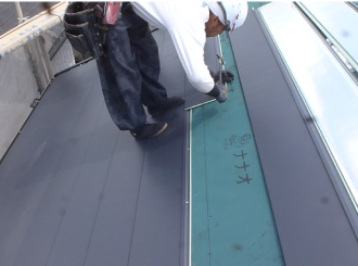 雪国でも横暖ルーフが施工できるようになりました！