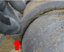 銅線が緩んでいる・切れている